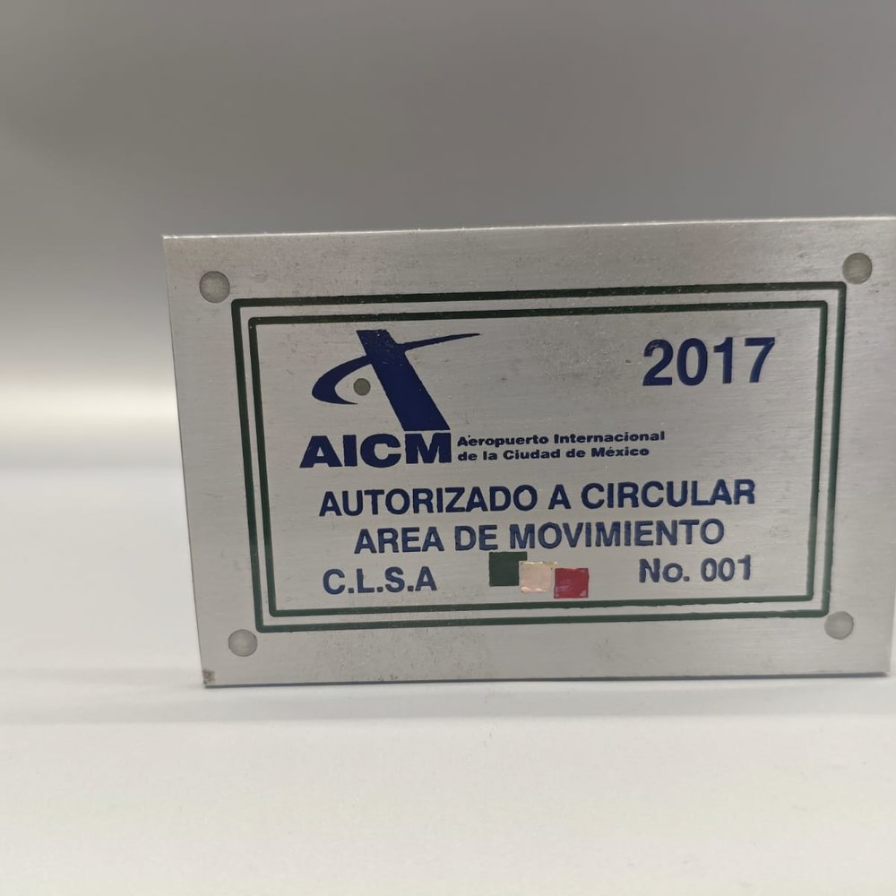 Placa AICM